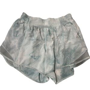 Lululemon Athletica Blue and Gray Athletic Shorts‎
